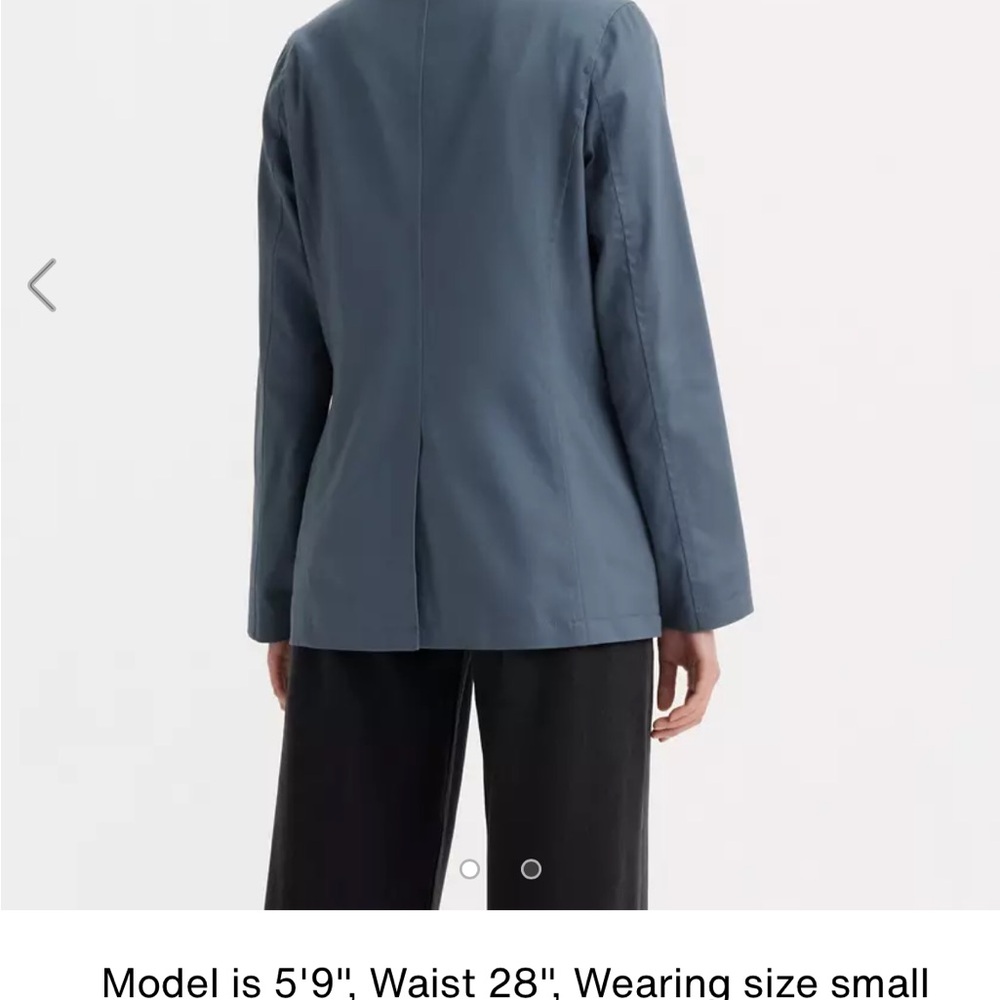Levi's Slate Blue Women's Blazer - Picture 2 of 5